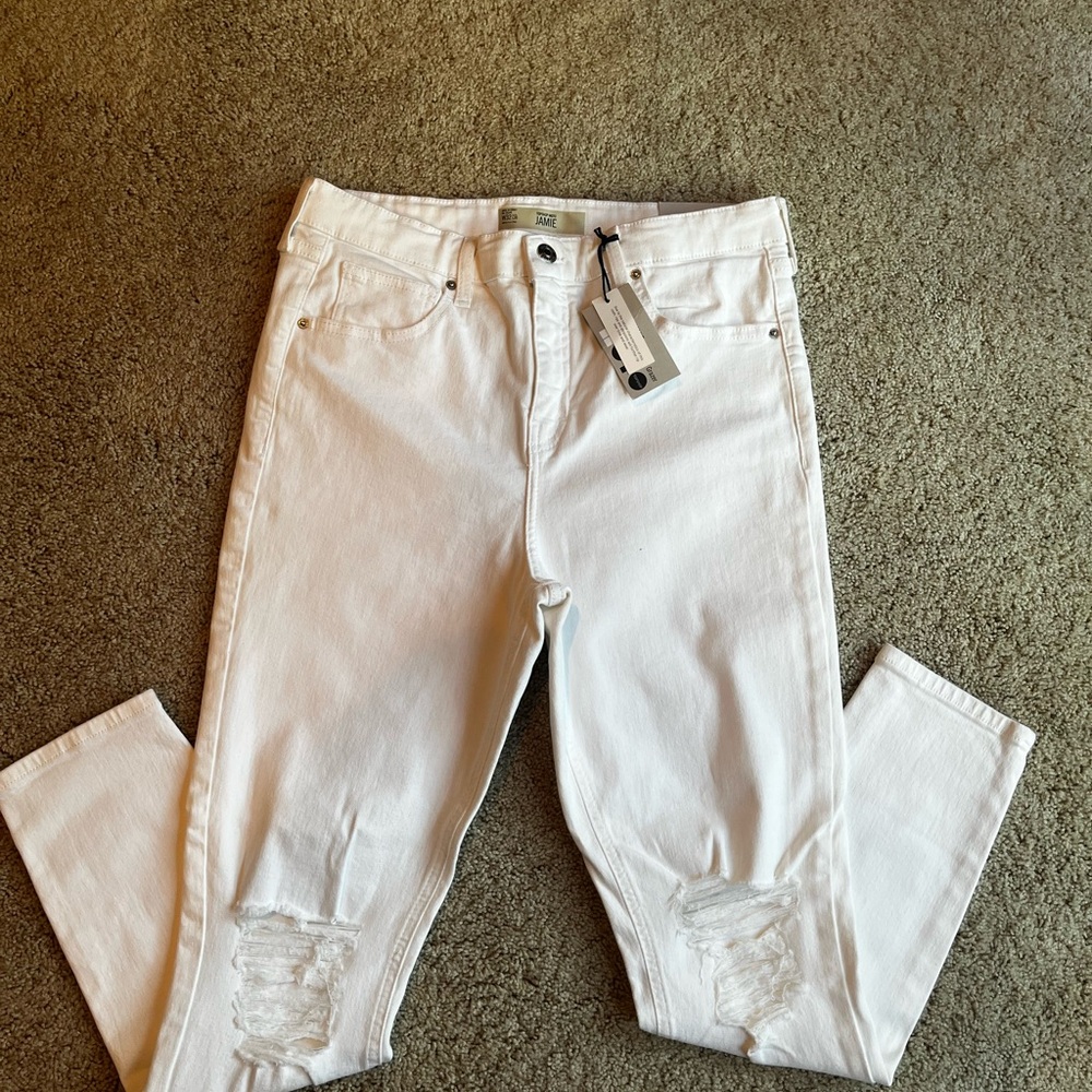NWT Topshop White Skinny Jeans